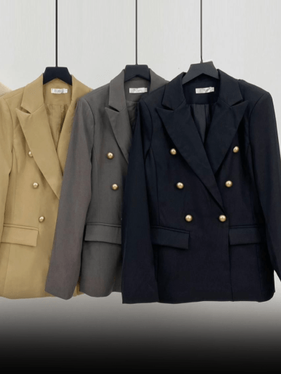 Blazer Alfaiataria Botões 