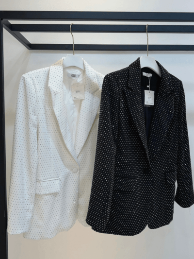 Max Blazer Strass Branco